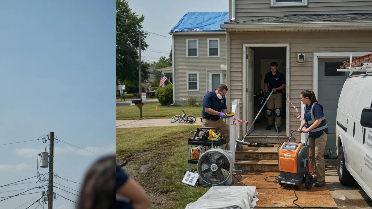 Water Damage Repair in Hallett, OK near me